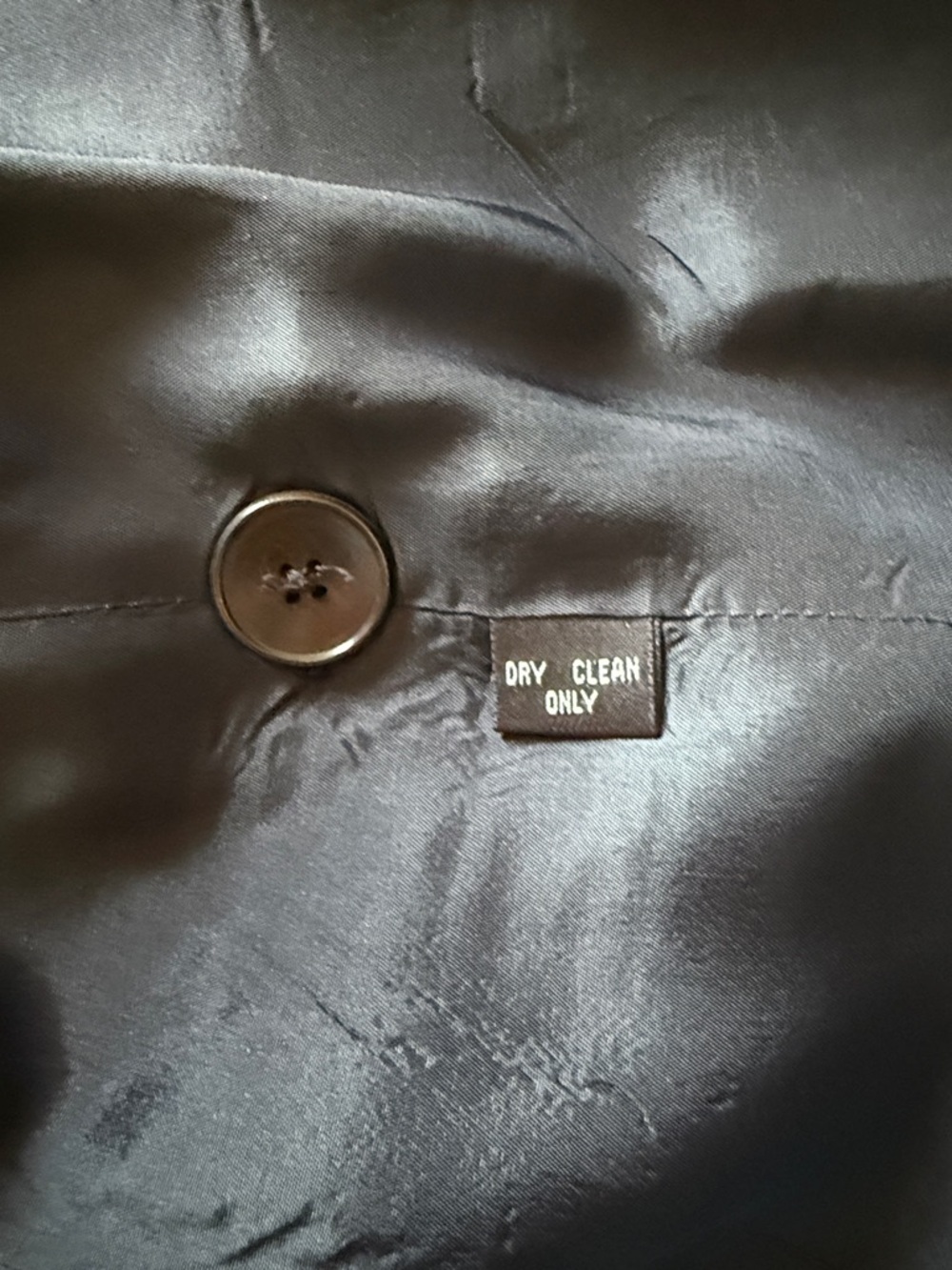 Linda Allard Ellen Tracy Women' s 100% Wool Blazer Double Breasted Brown Size 8 - Picture 7 of 11